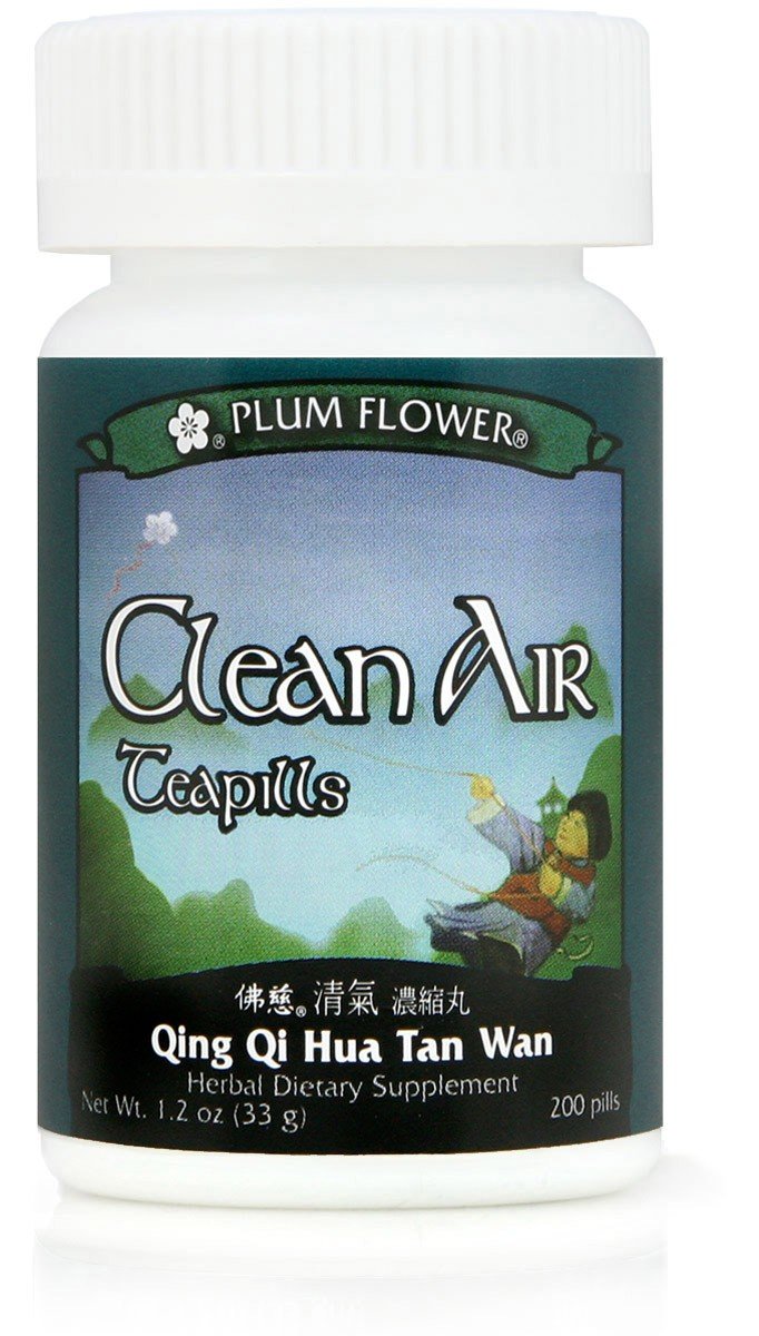 PLUM FLOWER CHINESE TEA Qing Qi Hua Tan Wan/Clean Air, 200 CT