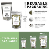 Nelson's Tea - California Poppy Cut & Sifted, Caffeine-Free Loose Leaf Tea Blend, Light Floral, Golden Poppy Flavor for Gentle Peace & Comfort, Mild