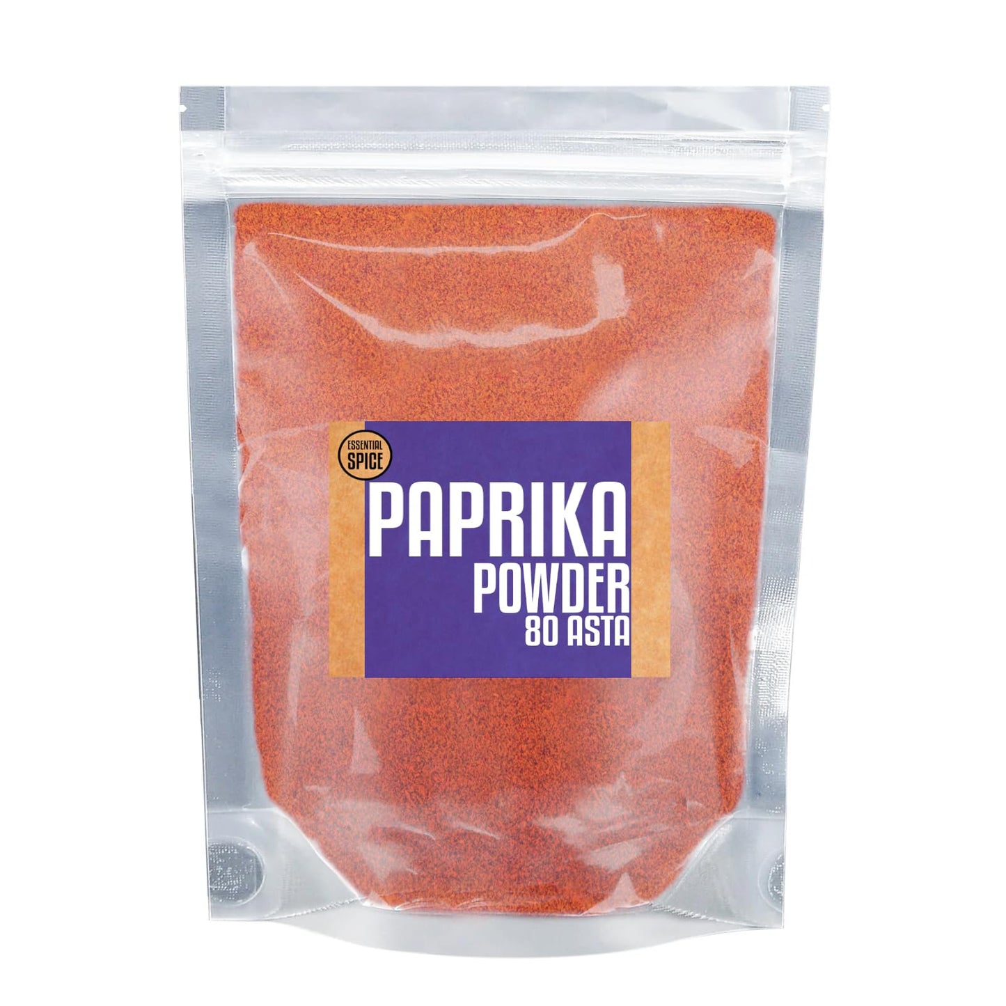 Essential Spice Paprika Powder 80 ASTA - Mild, Earthy & Warm Flavor - Medium-Color Ground Paprika for Cooking, Seasonings, Sauces & Everyday Dishes