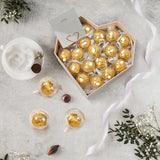 SHOWERORO 100pcs Lidded for Valentine's Day Chocolate Bouquet Elegant Flower Holder Design for Candy Bouquets and Gifting Clear Case for Fresh and
