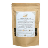 The Good Village Co. Achy Body Blend Loose Leaf Herbal Tea, Caffeine Free Botanical Tea with Peppermint, Lavender, Ginger, White Willow Bark