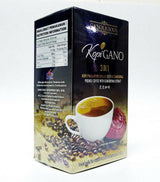 Gano Excel GanoCafe Kopi Gano 3 in 1 Cafe Latte Instant Coffee Ganolicious Ganoderma Lucidum Reishi Mushroom (15 Sachets) Antioxidant,Non-Dairy