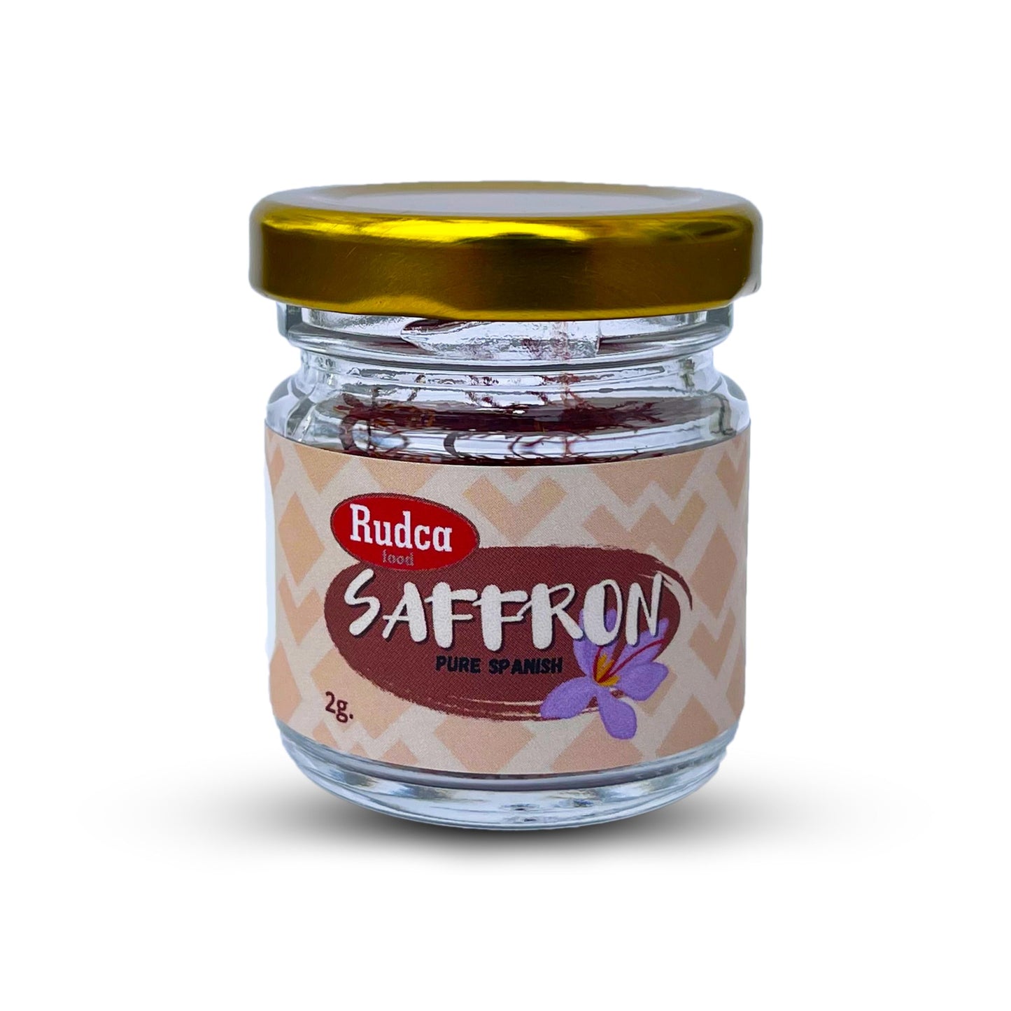 Rudca Food Spanish Saffron Premium Quality Saffron Threads from Spain 2gr