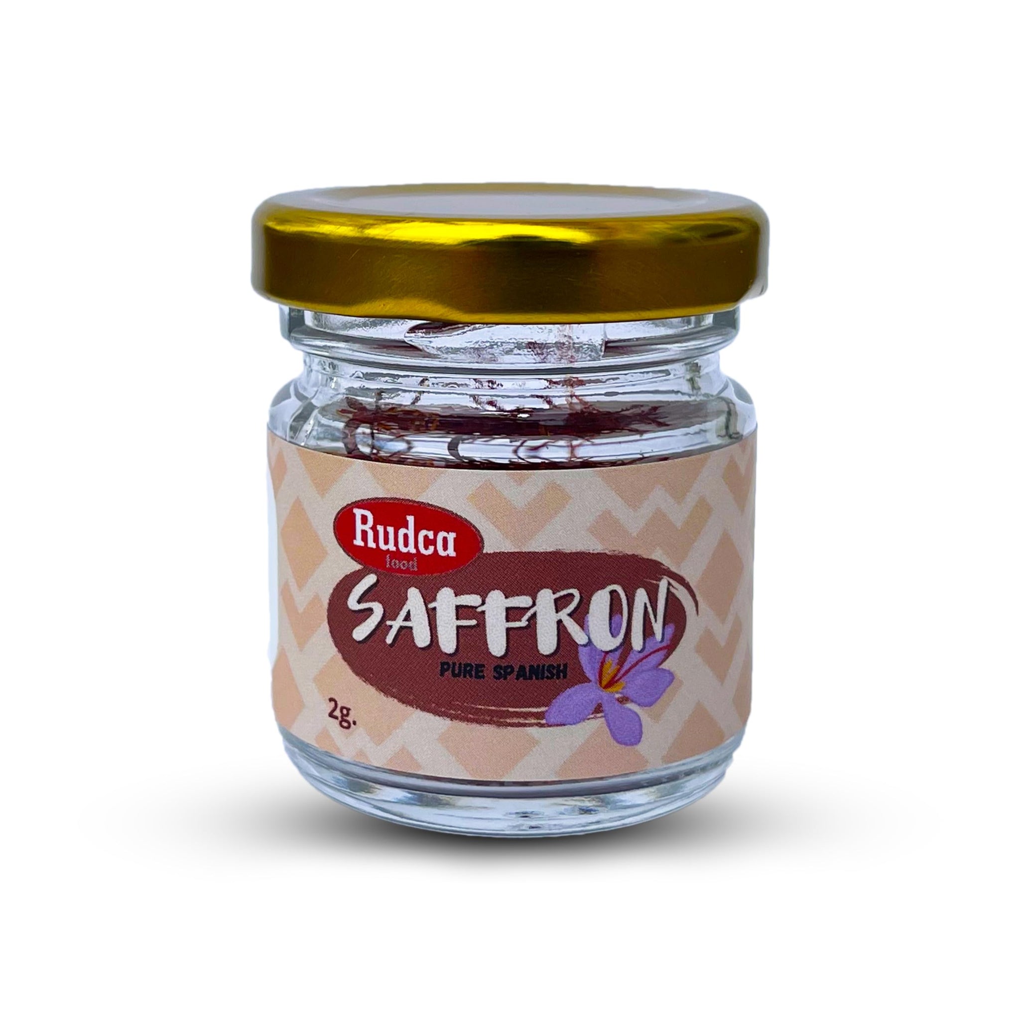 Rudca Food Spanish Saffron Premium Quality Saffron Threads from Spain 2gr