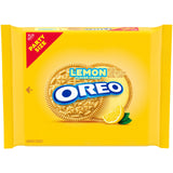 OREO Lemon Creme Sandwich Cookies, Party Size, 8.95 oz