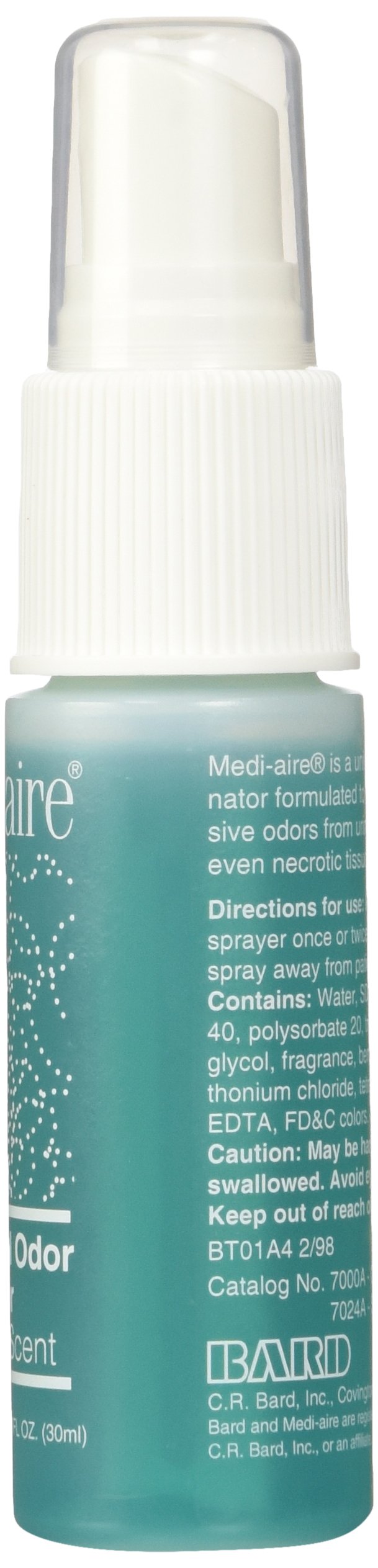 Bard Medi-aire Biological Odor Eliminator - 1 oz Spray Bottle, Green