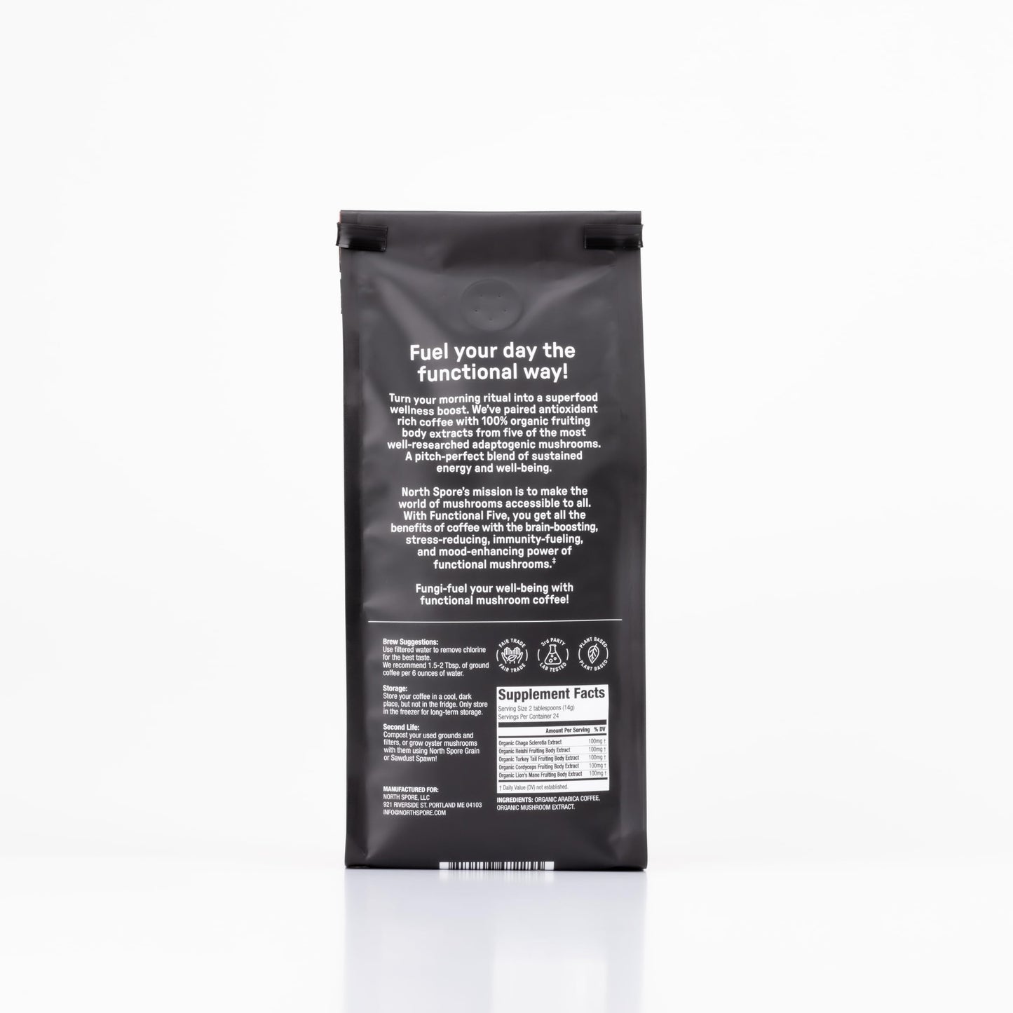 North Spore 'Functional-5' Mushroom Coffee