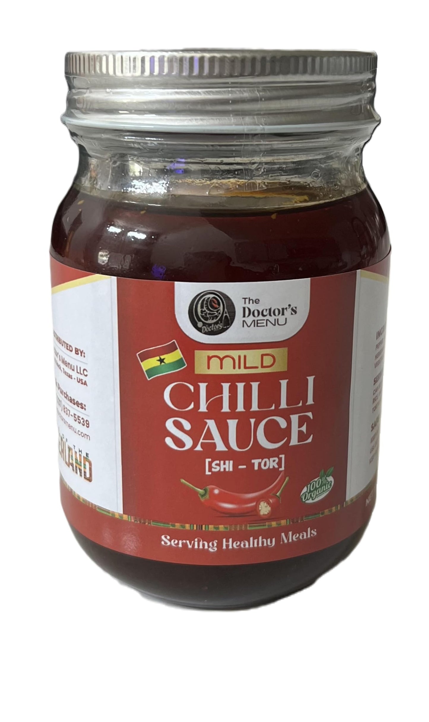 All Natural Shito: The Doctor's Menu Chilli Sauce, Original Authentic Shito. Fully Loaded With Shrimps and Herrings. A Taste of The Motherland, Ghana