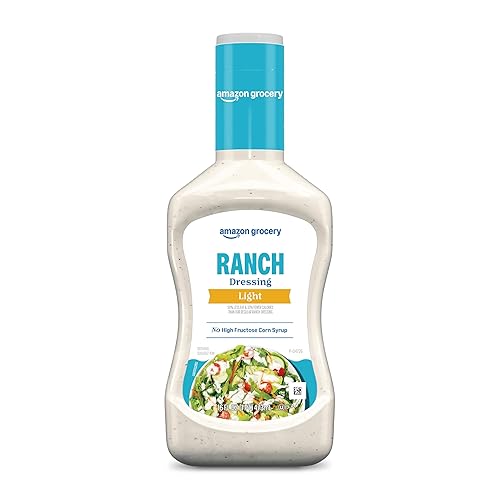 Amazon Grocery, Light Ranch Dressing, 16 Fl Oz