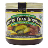 Better Than Bouillon Organic Vegetable Base 16 Oz, Reduced Sodium, Original Version, EACH