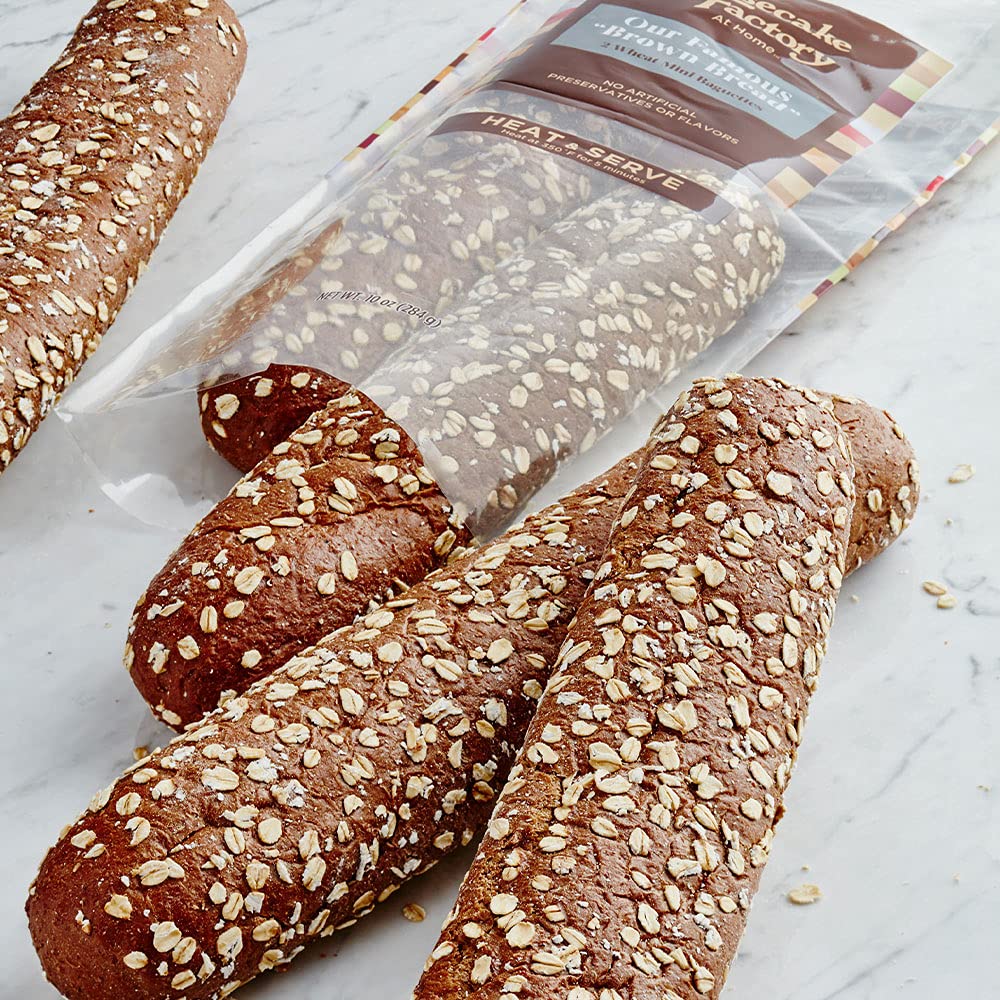 The Cheesecake Factory "Brown Bread" Sweet Demi Baguette - 2 Pack