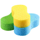 Temede Car Wash Sponge, Large All Purpose Sponges for Cleaning, 2.4in Thick Foam Scrubber Kit, Sponges for Dishes, Tile, Bike, Boat, Easy Grip Sponge