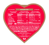 Russell Stover Valentine's Day Cosmic Hearts - Pack of 2-3 Pieces Per Box - Assorted Milk and Dark Chocolate - Great for Giving That Special Someone