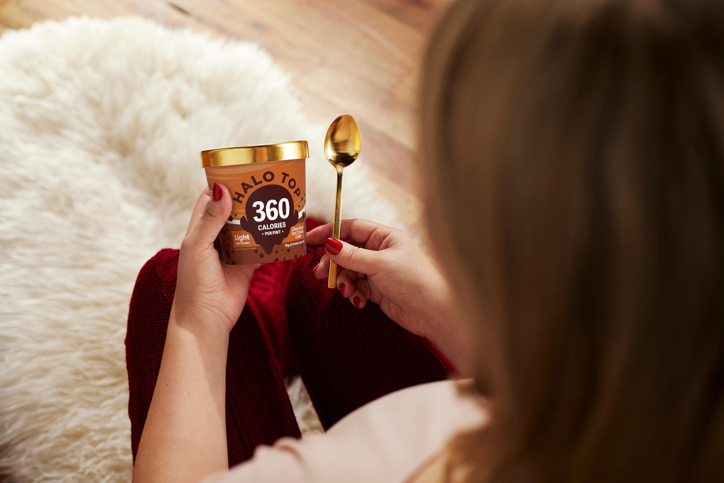 Halo Top Creamery, Peanut Butter Cup, 16 oz (Frozen)