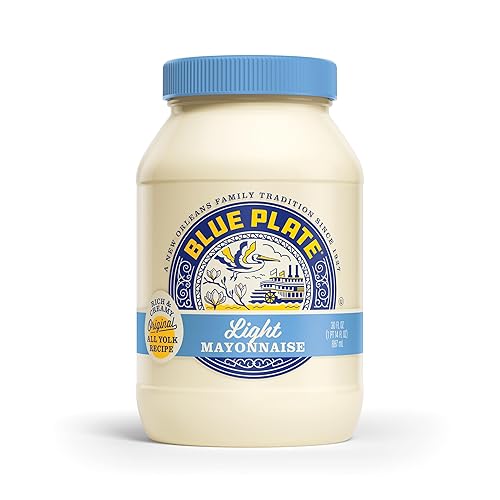 Blue Plate Light Mayonnaise, 30 Fl Oz Jar (Pack of 1)