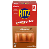 Ritz Whole Wheat Crackers To-Go, Individually Wrapped Crackers - 328g/11.5 oz