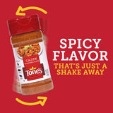 Tone's Cajun Seasoning Blend, 2.75 Ounce