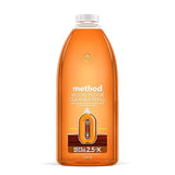 Method Squirt + Mop Hardwood Floor Cleaner Refill, Almond, 68 Ounce