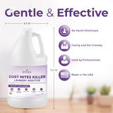 Hygea Natural Dust Mite Laundry Additive - Eliminates Dust, Carpet, Rodent, Bird & Mites - Pet & Child-Friendly, Eco-Friendly for Bedding, Clothing