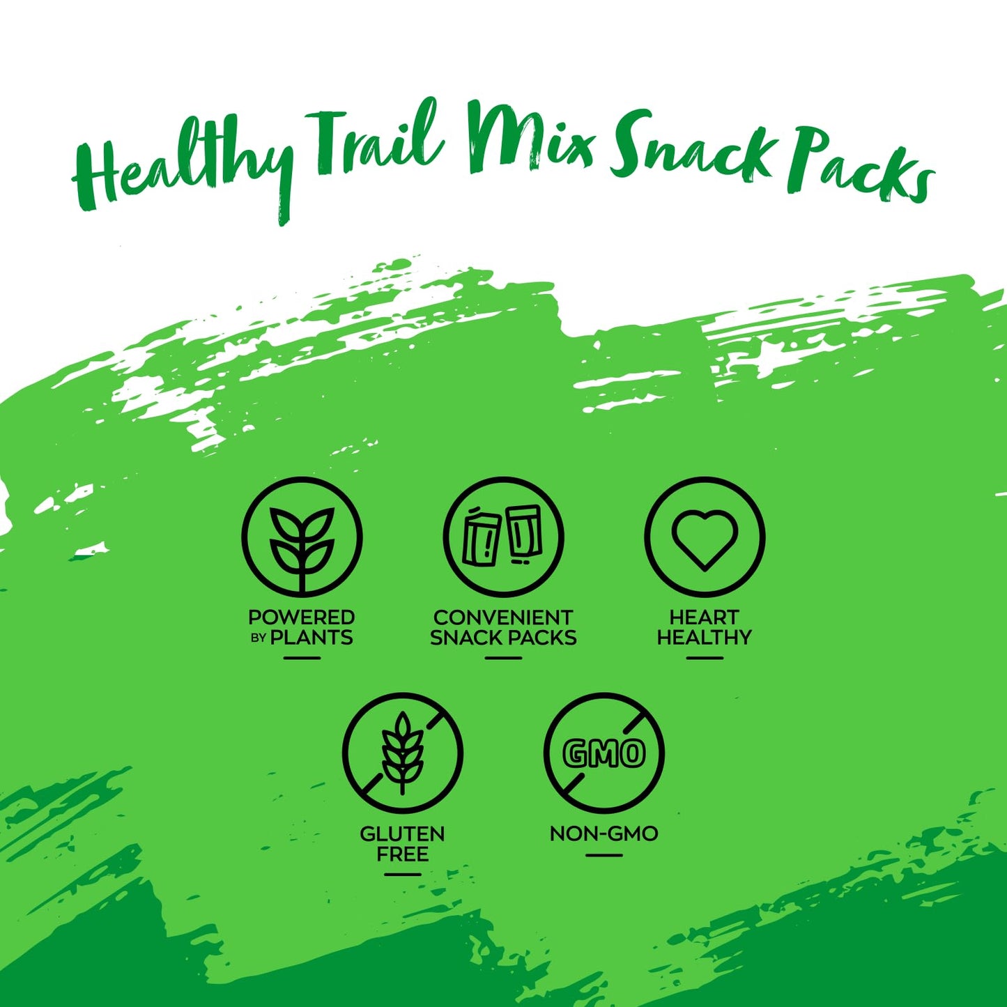 Nature's Garden Healthy Trail Mix Snack Pack - | Premium Nuts and Seeds | Delicious Healthy Trail Mix Snack - Food Allergy Free, 48 individual bags