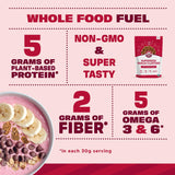 Manitoba Harvest Superseed Snack Clusters, Maple & Brown Sugar - 4.6oz - 5g Plant Protein, 2g Fiber, 5g Omega 3 & 6 per 30g serving - Easy 6-in-1
