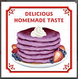 Birch Benders Ube Mochi Pancake & Waffle Mix | 40 oz Bag | Gluten Free, Purple Yam Flavor, Fluffy & Chewy Texture