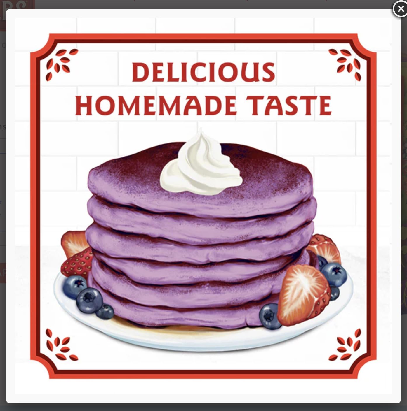 Birch Benders Ube Mochi Pancake & Waffle Mix | 40 oz Bag | Gluten Free, Purple Yam Flavor, Fluffy & Chewy Texture