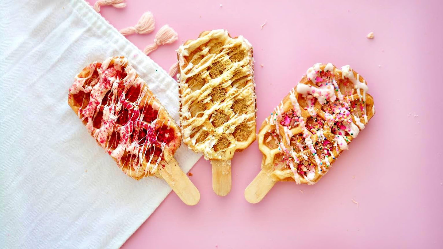 Mochi Foods Original Mochi Waffle Mix, Vanilla Flavor, Makes Crispy Chewy Waffles, 4.5lbs