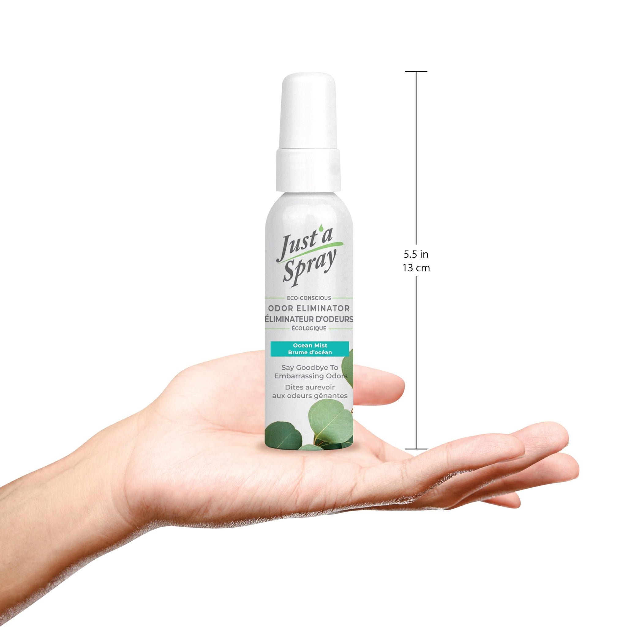 Prelam Just a Spray Odor Eliminator - Versatile and Convenient Formula - Greatly Reduces Unwanted Smells - Effortlessly Neutralizes All Odors - Safe