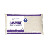 Amazon Grocery, Jasmine Long Grain Rice, 5 Lb