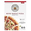 King Arthur Keto Pizza Crust Mix: Low Carb Delight with 1g Net Carbs per Serving - Easy to Make, Crisp & Chewy 10.25 oz Mix for Two 12 in Crusts - Perfect for Keto Pizza Lovers