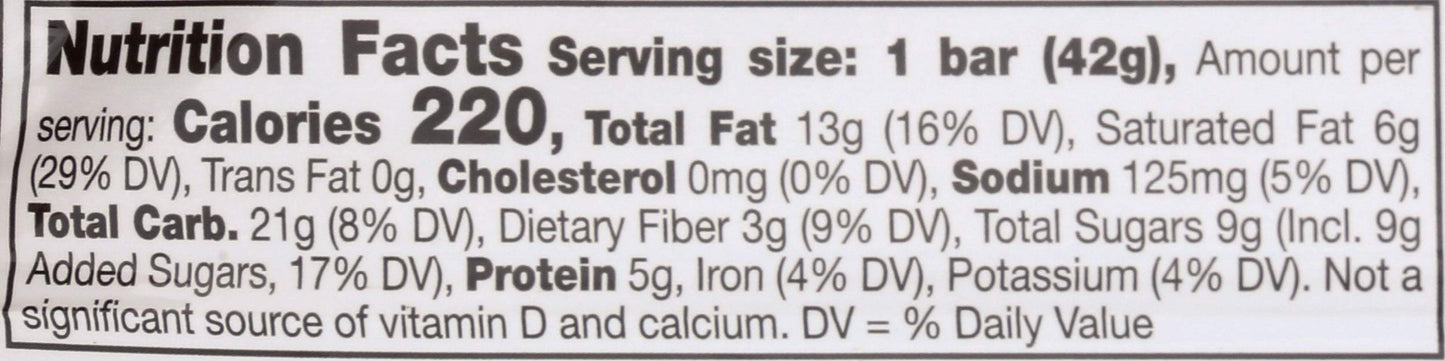 Goodbelly Probiotic Bar, Cocoa Peanut Butter, 1.49 Ounce