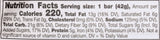 Goodbelly Probiotic Bar, Cocoa Peanut Butter, 1.49 Ounce