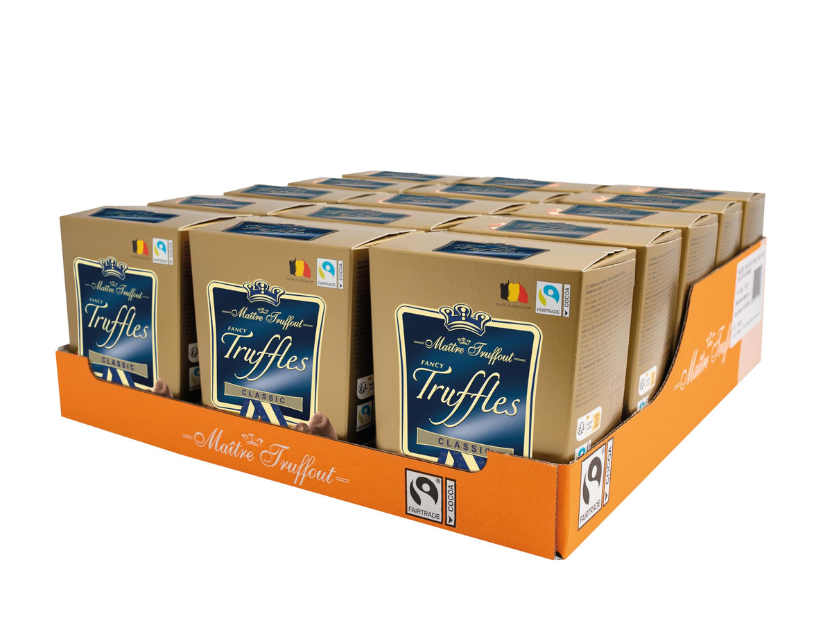 Maitre Truffout Chocolate Truffles, 7.05oz (Classic)