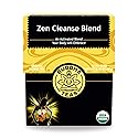 Buddha Teas Organic Zen Cleanse Blend - OU Kosher, USDA Organic, CCOF, 18 Bleach-Free Tea Bag