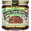 Better Than Bouillon Organic Vegetable Base, Made from Seasoned & Concentrated Vegetables, Organic & Vegan, Makes 9.5 Quarts of Broth, 8 OZ Jar (Pack