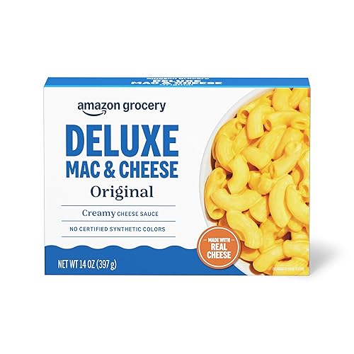 Amazon Grocery, Original Deluxe Mac & Cheese, 14 Oz