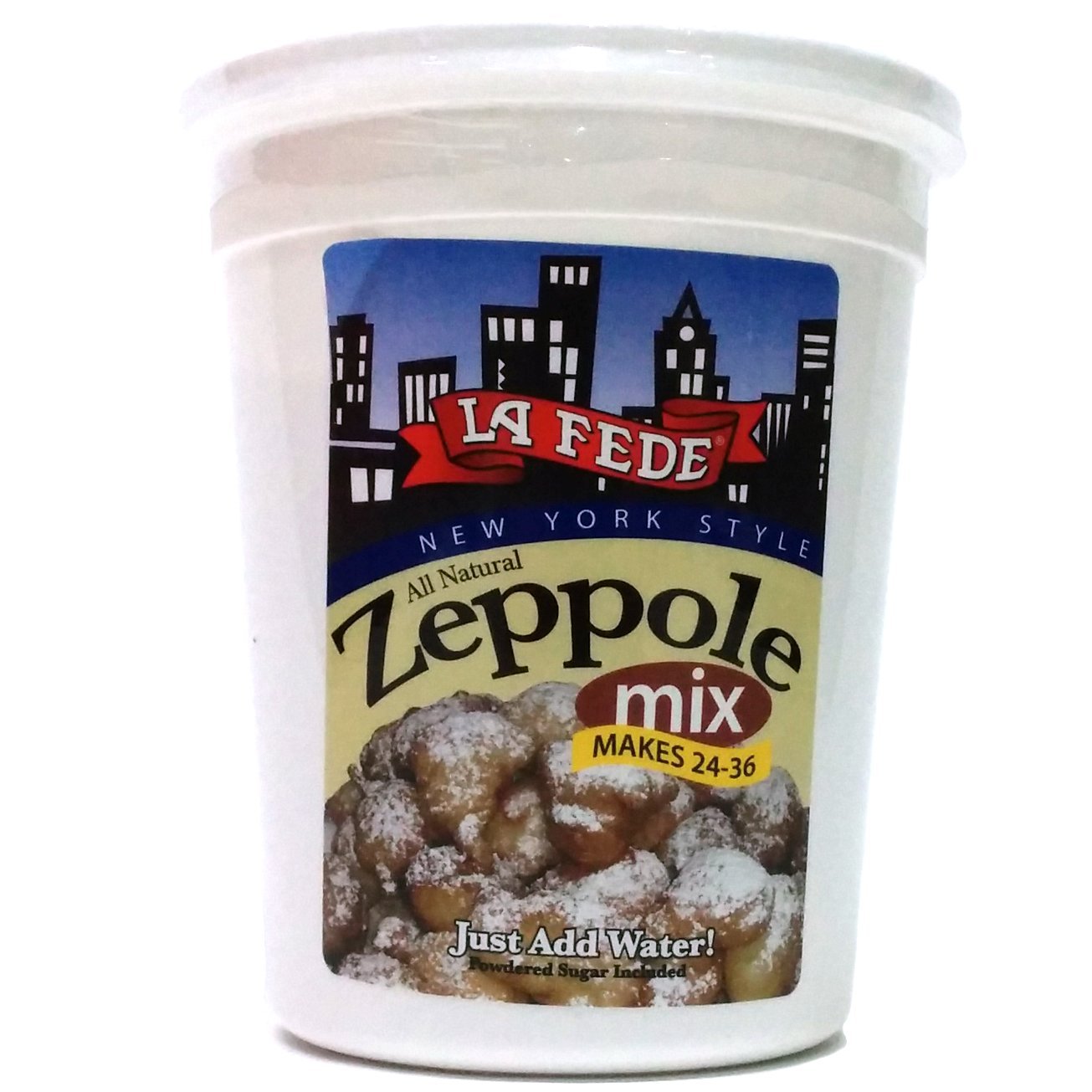 La Fede New York Style All Natural Zeppole Mix, 20 oz