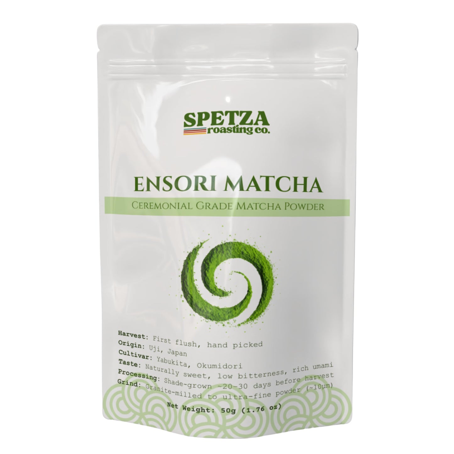 Ensori Matcha, Ceremonial Grade Matcha Powder, First Harvest, Authentic Japanese, 100% Pure, No Additives, 50 Servings, Sugar-Free Matcha Green Tea