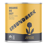 Groundwork USDA Organic Ground Medium Roast Coffee, Big Easy, 16 Ounce Can