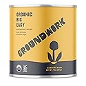 Groundwork USDA Organic Ground Medium Roast Coffee, Big Easy, 16 Ounce Can