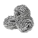Royal Large Stainless Steel Sponge, Package of 72