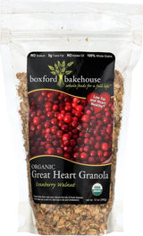 BOXFORD BAKEHOUSE Organic Cranberry Walnut Granola, 12 OZ