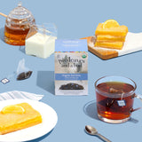 Two Leaves and a Bud Organic Earl Grey Tea Bags, Whole Leaf Caffeinated Black Tea in Pyramid Sachets, 15 Count (Pack of 1)