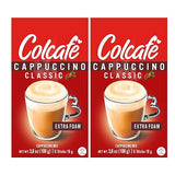 Colcafe Instant Classic Cappuccino, 6 sticks per pack, Pack of 2