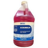 Detco Scrubbles Low Foaming Automatic Floor Cleaner, Industrial Strength Concentrate - Deep Cleaning Solution for Concrete Floors, 2oz Per Gallon