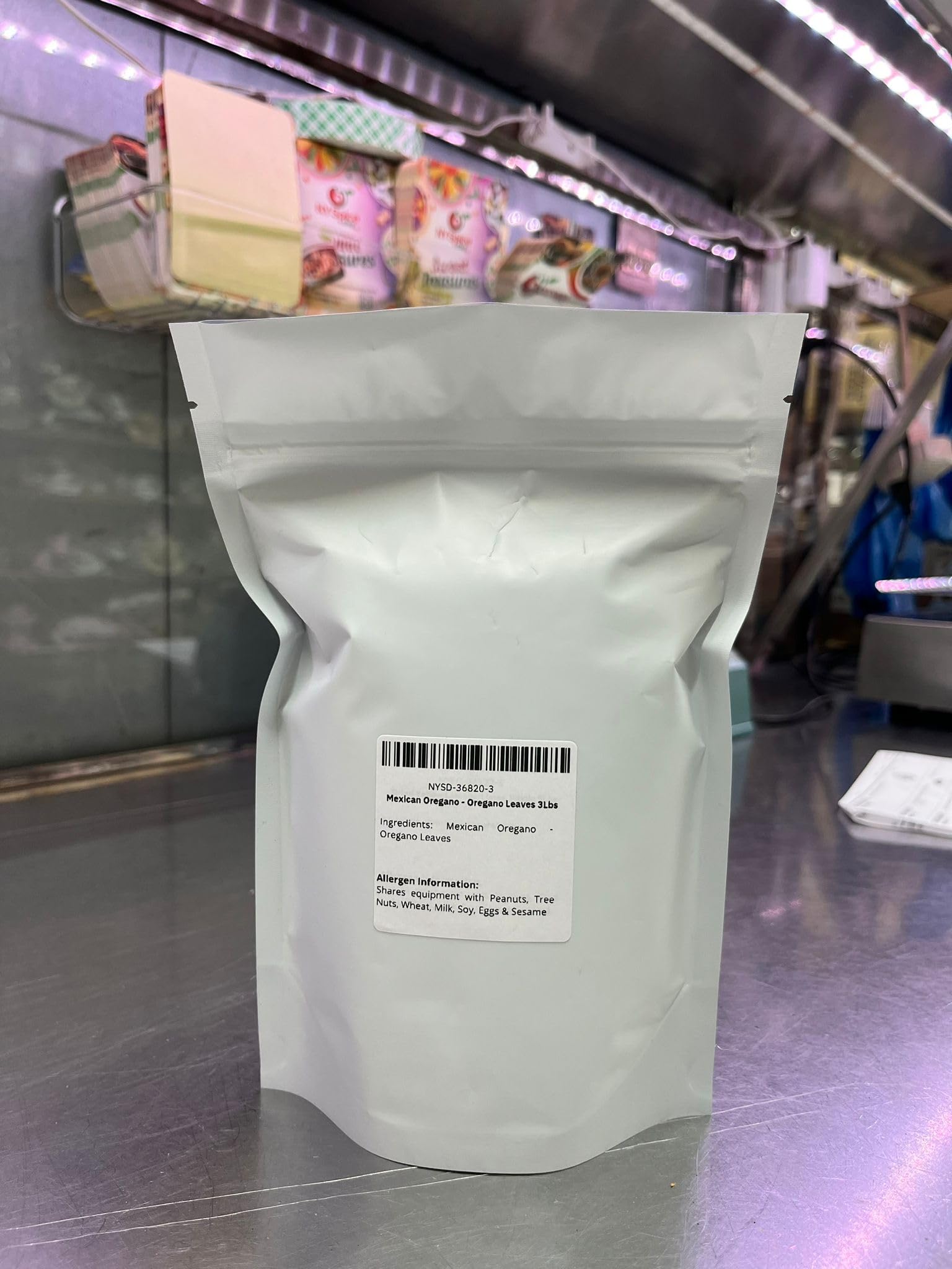 NY Spice Shop Mexican Leaves Dried Oregano Bulk - 8 Ounce Oregano Dried Leaf - Fresh Oregano Seasoning - Oregano Leaves - Dry Oregano for Pizza, Soup
