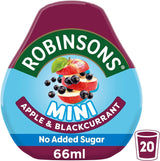 Robinsons Squash'D Apple & Blackcurrant No Added Sugar, 2.2 fl oz (66 ml)
