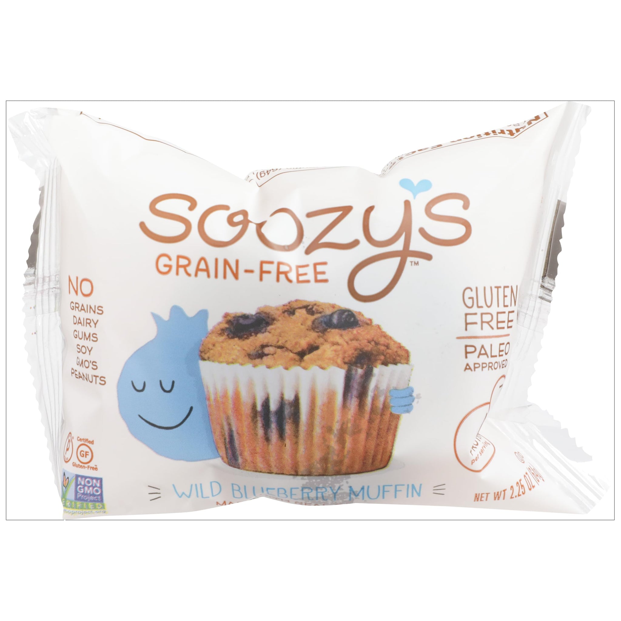SOOZYS Wild Blueberry Muffin, 2.25 OZ