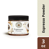 King Arthur Espresso Powder: Premium Baking Extract for Rich Chocolate Flavoring, 3 oz Reusable Jar, Kosher Certified - Enhance Your Desserts